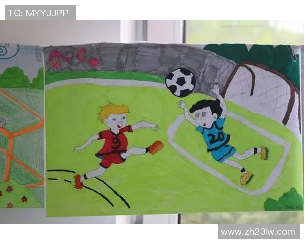 初中生足球绘画作品欣赏与创作技巧分享大全 初中生足球绘画作品欣赏与创作技巧分享大全